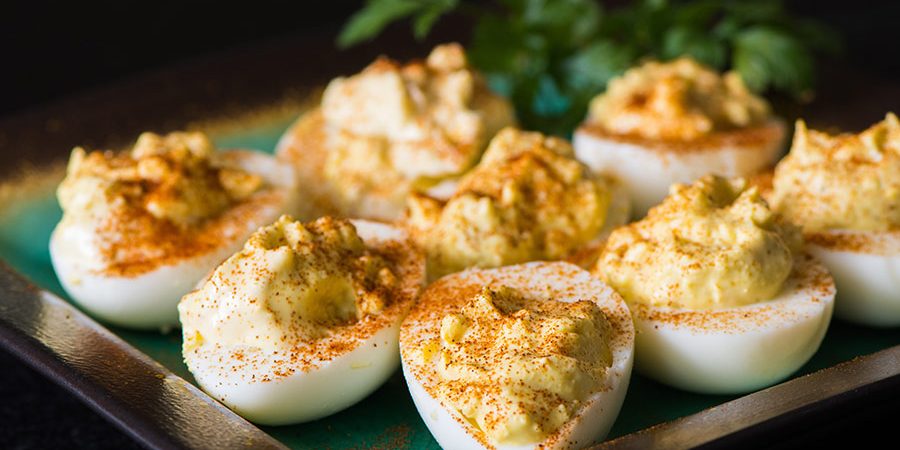 Devilled eggs